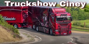 Ciney 2025 Part 1: Scania V8 Open Pipes & Epic Custom European Trucks!